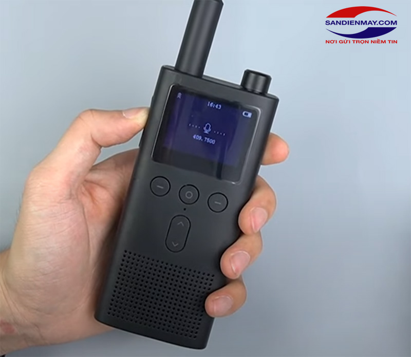 sử dụng bộ đàm xiaomi